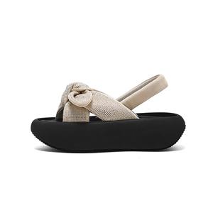 DAPHNE Женские сандалии на одной застежке 5,5 см шампань голд, цвет Champagne Gold