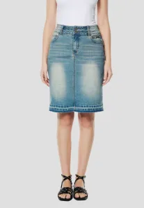 Юбка а-силуэта с эффектом пуш-ап Koroshi, Azul Med Medium Blue