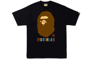 Футболка BAPE Colors By Bathing Ape черная A Bathing Ape, черный