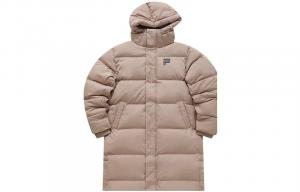 Пуховик унисекс теплый сахарный кофе Fila Fusion, цвет Warm sugar coffee