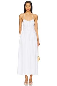 Платье "лолита" Solid & Striped, optic white