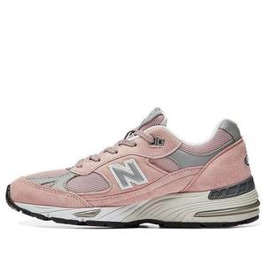 Кроссовки 991 сделано в Англии New Balance, розовый