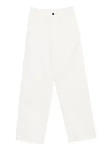 Брюки с эластичной талией Barena, белый