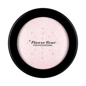 Pierre Rene, Natural Glow Loose Powder, рассыпчатая пудра для лица 01 Розовый, 10г