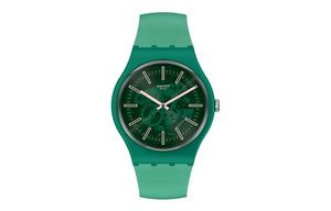 SWATCH Унисекс часы 41 мм Green SO29G100