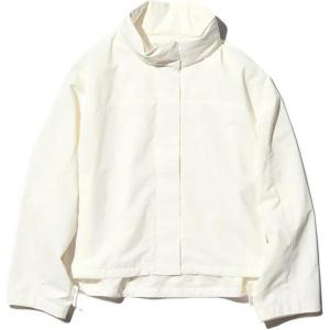 Ветровка женская Uniqlo воротник-стойка, 01 белый