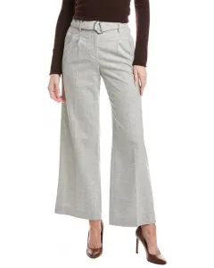 Плиссированные брюки с поясом Peserico