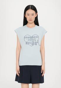 Топ Zadig & Voltaire CLOE SOMEBODY LOVES, Cloud/Light Blue