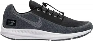 Кроссовки Nike Wmns Zoom Winflo 5 Run Shield 'Black Metallic Silver', серый