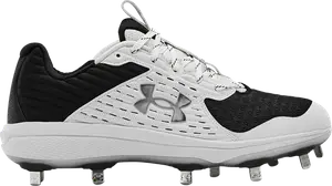 Бутсы Under Armour Yard MT Black White, черный