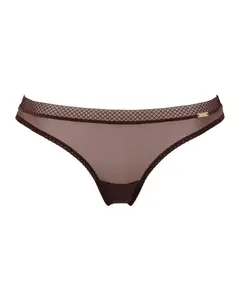 Стринги Glossies - Темно-коричневый Gossard, коричневый