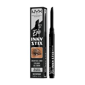 Кремово-гелевая водостойкая подводка для глаз Nyx Professional Makeup Epic Inky Stix, Black Screen, 0.1 г