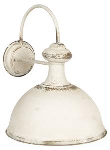 Настенный светильник Clayre & Eef Landon, белый - металл - 41 x 43 x 34 см