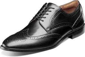 Мужские оксфорды Florsheim Rubano с крыльевыми носками, черный