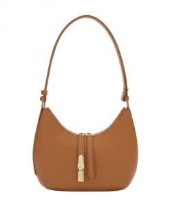 Сумка через плечо от Goccia Furla, коричневый