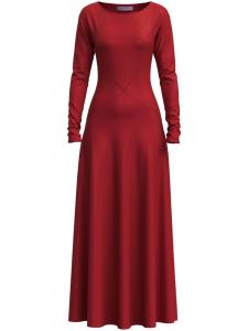 Платье макси Maccapani Juls, красный