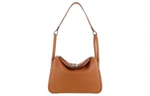 HERMES Сумка через плечо Lindy Taurillon Clemence из коровьей кожи