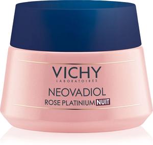 Освежающий и уплотняющий ночной крем Neovadiol Rose Platinum для зрелой кожи Vichy, 50 мл