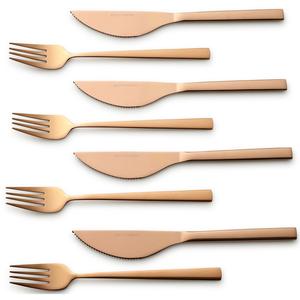 Набор столовых приборов Angelini для пиццы, киша, фламкухена Echtwerk, Kupferfarben