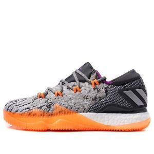 Кроссовки crazylight boost low 2016 pk Adidas, серый