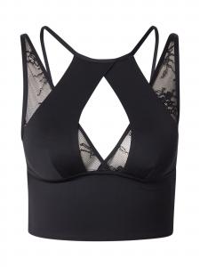 Hunkemöller Бюстгальтер с высоким вырезом 'Vivianne' в черном цвете