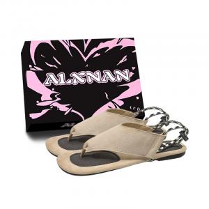 Alxnan Женские сандалии на одной застежке - цвет хаки {Коробка}, цвет Khaki (Box)