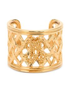 Декорированный браслет-кафф Roberto Cavalli, золотой