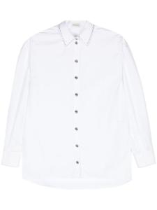 Рубашка с заклепками Sonia Rykiel, белый