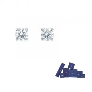 Кристальные серьги-гвоздики для женщин прозрачные Swarovski