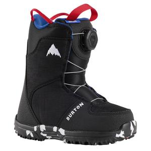 Детские сноубордические ботинки Burton Grom BOA - зима 2026 года, Black