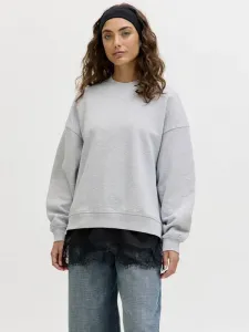 Толстовка jxcora crew Jjxx, Light Grey Melange