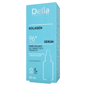 Delia увлажняющая сыворотка для лица с коллагеном, 30 мл