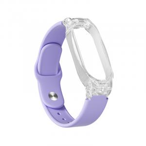 Ремешок Xiaomi Совместимость Силиконовый Материал 180мм Biaodaige, Туманно-голубой