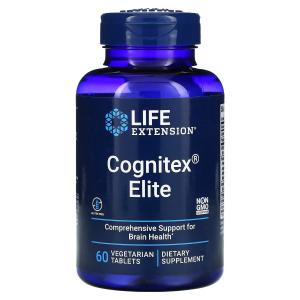 Добавка Life Extension Cognitex Elite, 60 вегетарианских таблеток
