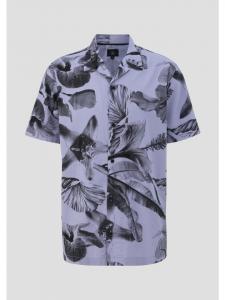 QS Рубашка цвета 48A0_сиреневый