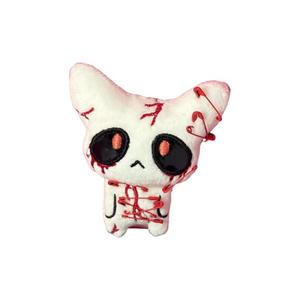 Креативная кукла-призрак с эффектом потертости, плюшевый кулон, высота 10см 77 SEVEN DREAM, белый