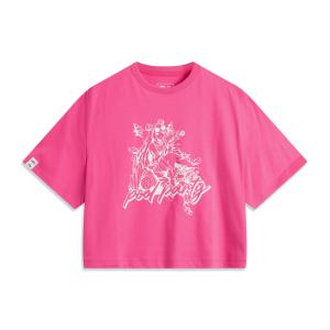 Футболка Unisex ярко-розовая LINING, розовый