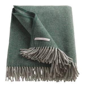 Плед Esprit Home Jade, 200 см, темно-зеленый