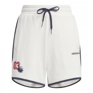 Ретро шорты с принтом Camp Adidas Originals, белый