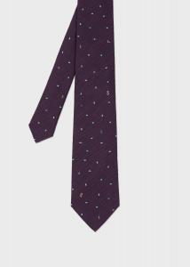 Галстук Paul Smith, цвет Dark Purple 9