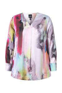 Блуза Ulla Popken, пастельно-фиолетовый