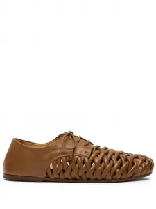 Плетеные туфли дерби Marsèll, коричневый