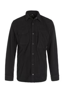 Флисовая рубашка Enzo уютного дизайна WHISTLER, черный