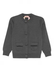 Кардиган на пуговицах Nº21, серый