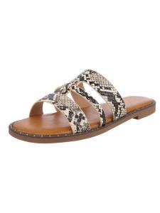 Мюли Ital-Design, цвет beige und grau