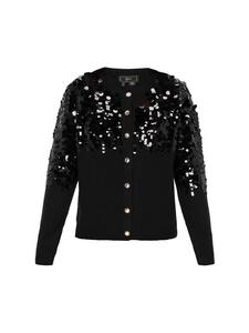 Женский кардиган черного цвета faina