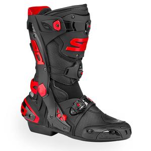 Спортивные мотоботы Sidi Rex Air, черный/красный