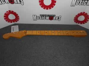Allparts Лицензированный гриф Fender Strat для левой руки из клена, отделка Vintage Poly - #SMF-L