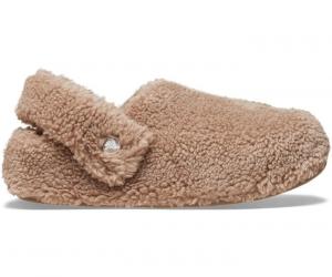 Тапочки Crocs Classic Cozzzy, коричневый