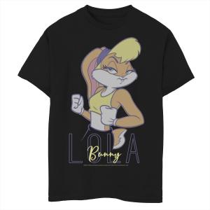 Футболка с портретом Лолы Банни для мальчиков 8–20 лет Looney Tunes Licensed Character